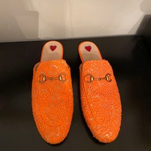 Gucci Lace Princetown